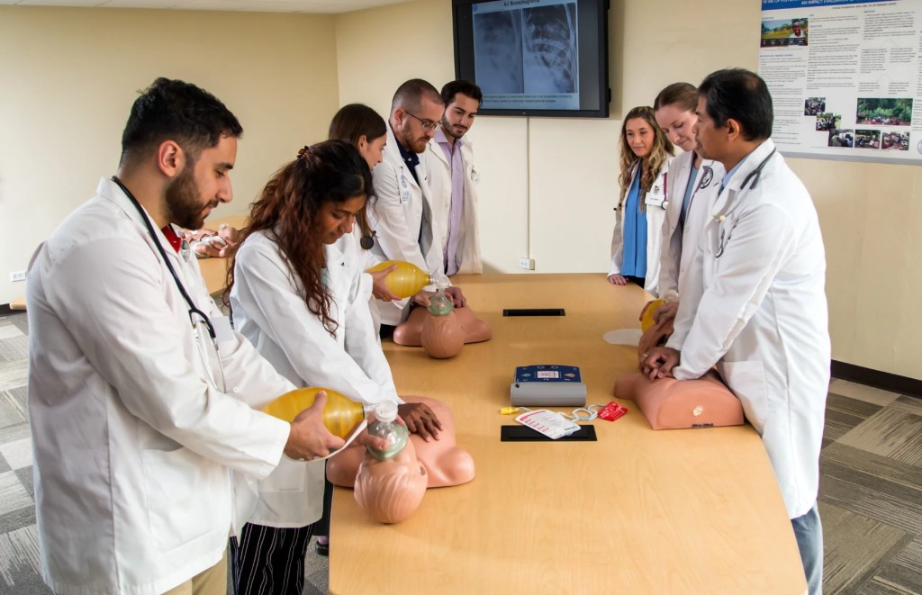 Saba Lab teaching students